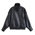 Kensington Pebbled Moto Jacket