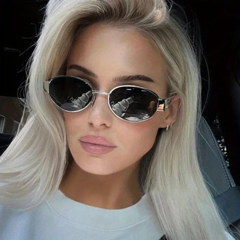 Camden Oval Metal Sunglasses