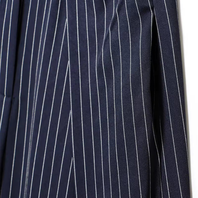 Mayfair Pleated Wide-Leg Trousers