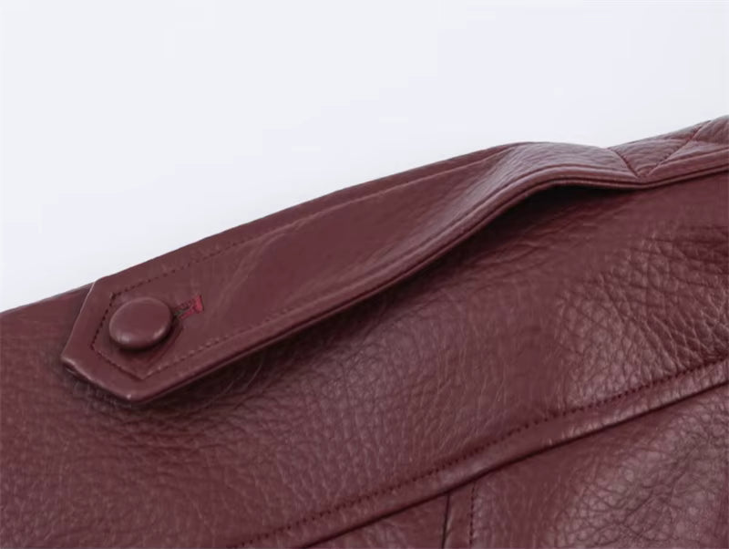 Kensington Pebbled Moto Jacket