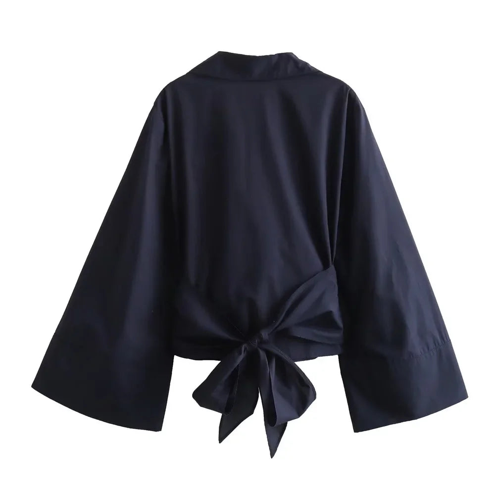 Aldwych Bow-Tie Poplin Shirt