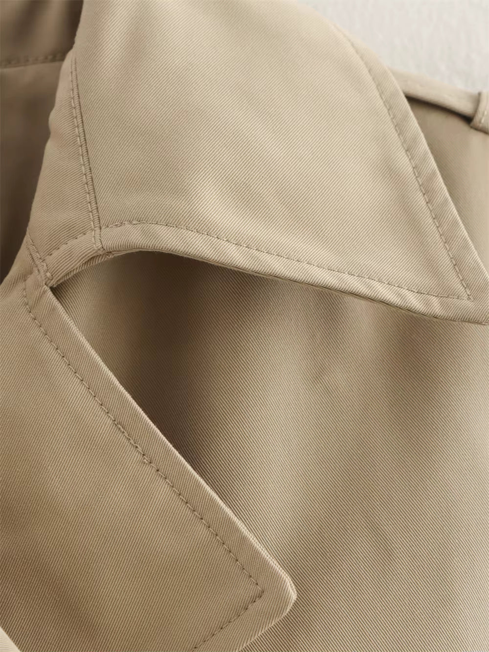 Kensington Cropped Tailored Trench