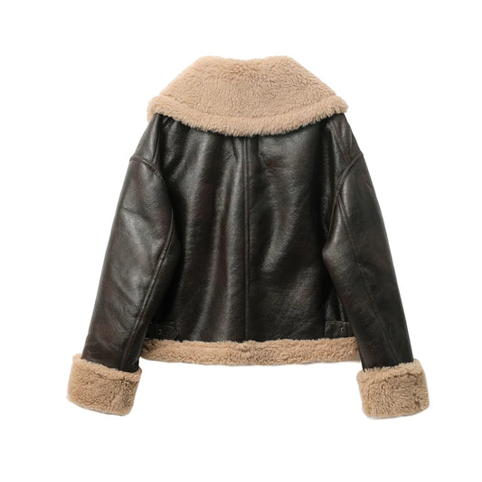 Shearling Heritage Aviator Jacket