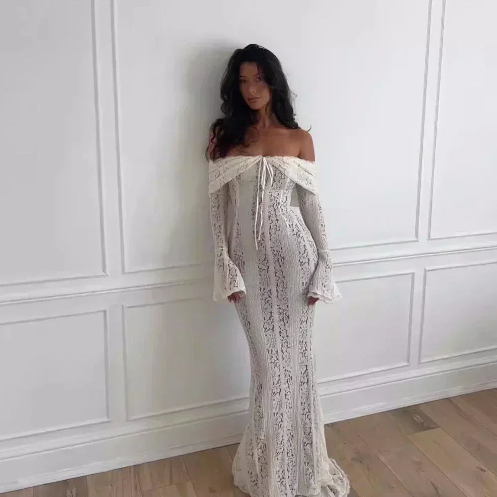 Étoile Off-Shoulder Gown