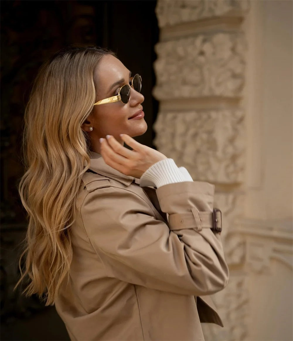 Kensington Cropped Tailored Trench