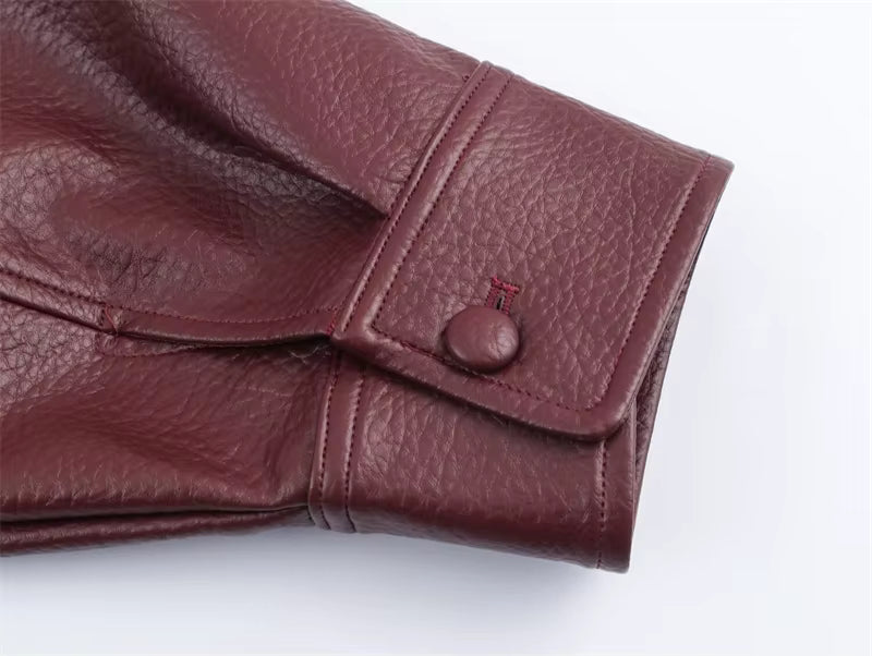 Kensington Pebbled Moto Jacket
