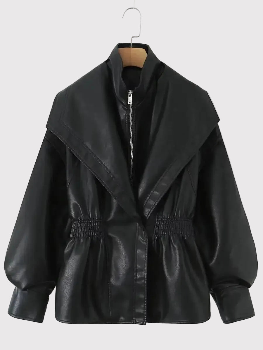 Soho Oversized Vintage Moto Jacket