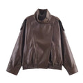Aldwych Sculpted Leather Bomber