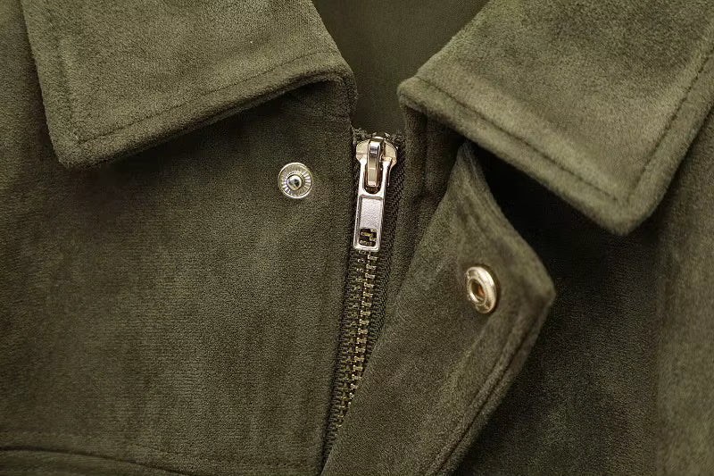 Ascot Suede Flight Jacket