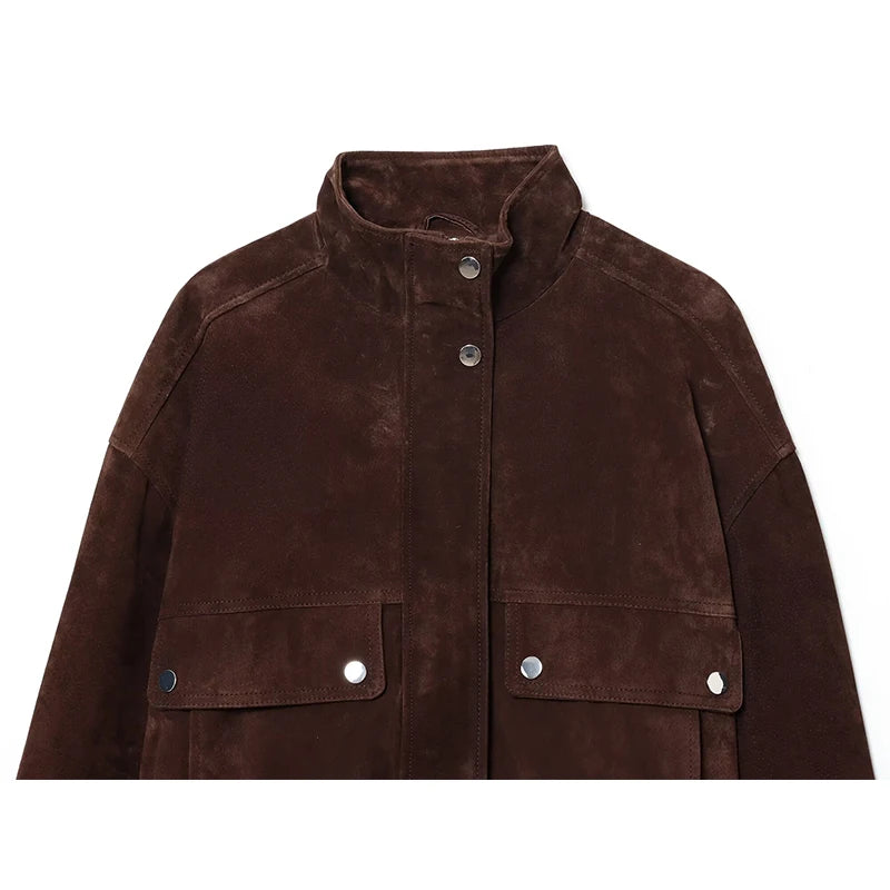 Montclair Suede Field Jacket