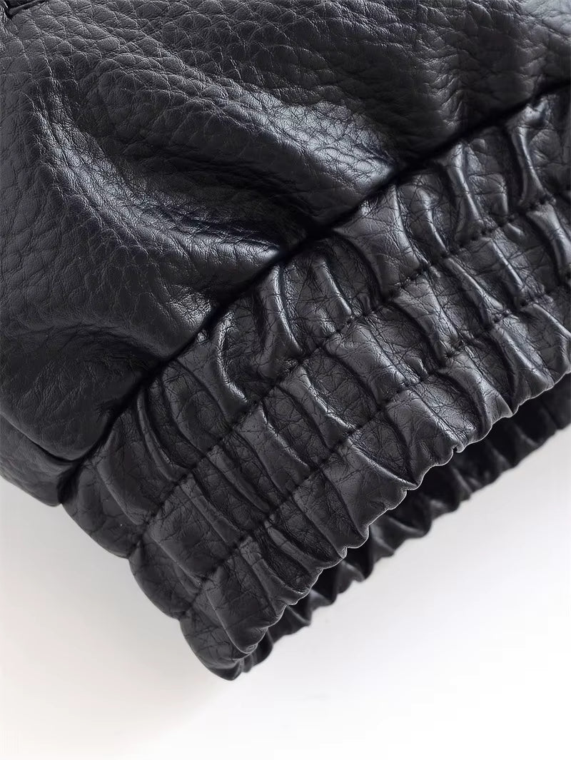 Kensington Pebbled Moto Jacket