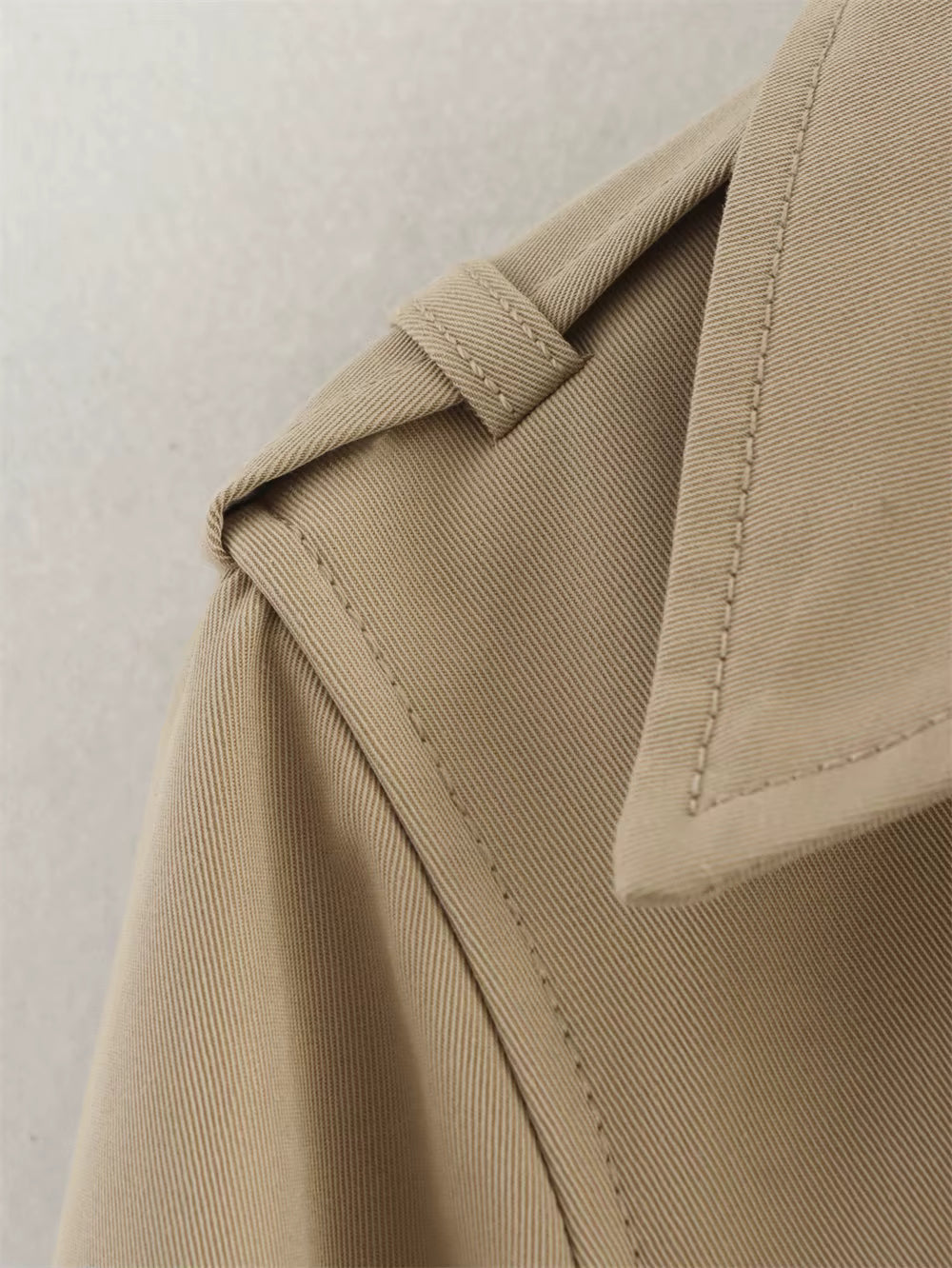 Kensington Cropped Tailored Trench