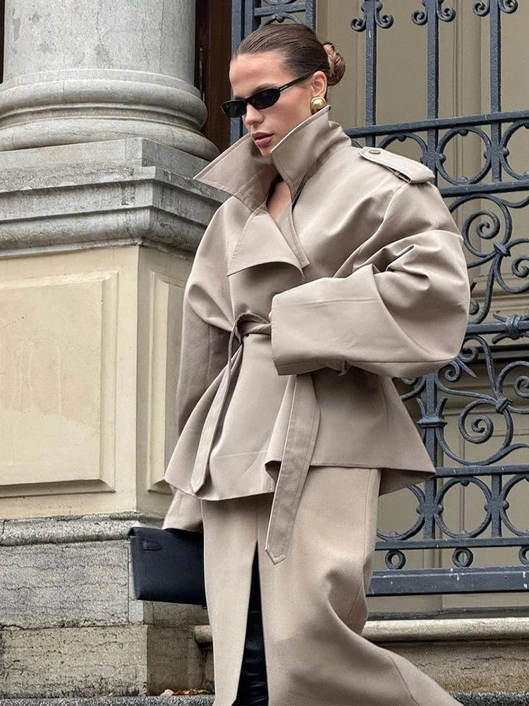 Sloane Lightweight Belted Trench