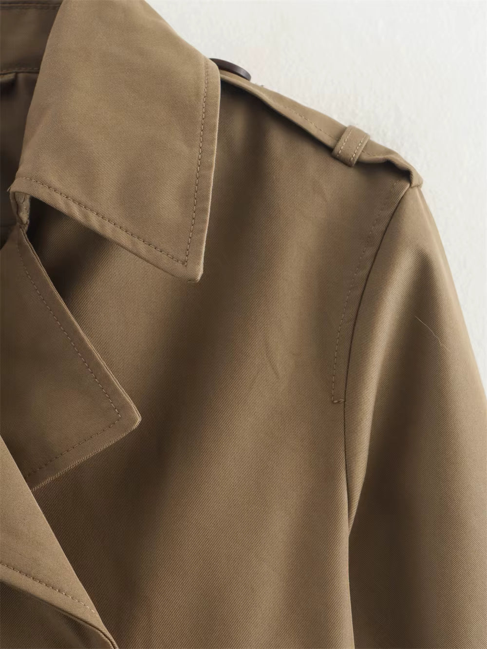 Kensington Cropped Tailored Trench
