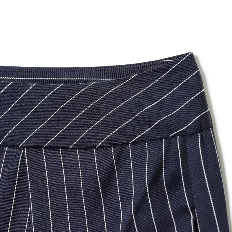 Mayfair Pleated Wide-Leg Trousers