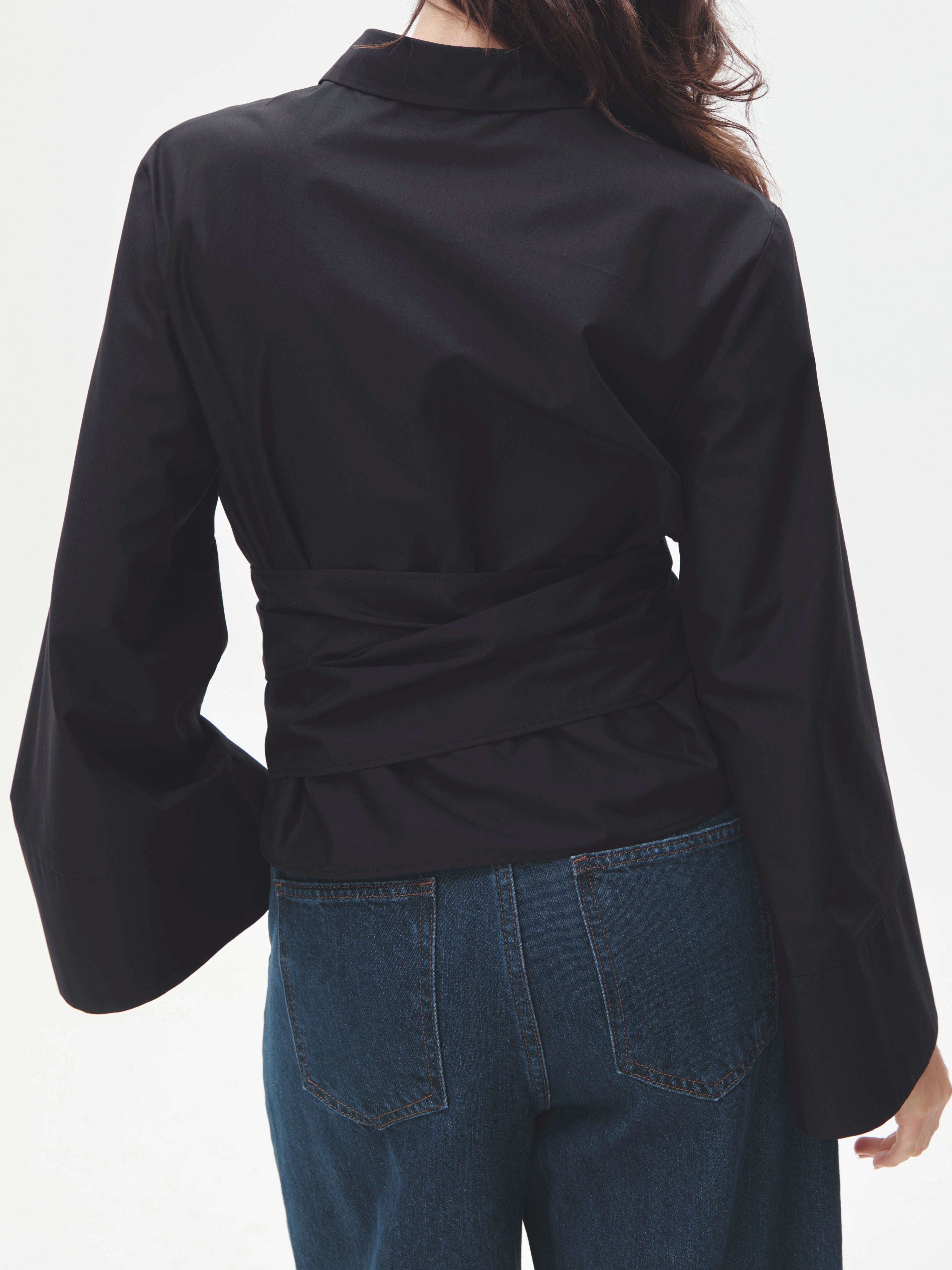 Aldwych Bow-Tie Poplin Shirt