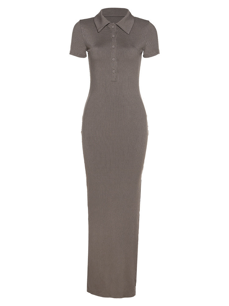Mayfair Tailored Shirt Maxi Dress