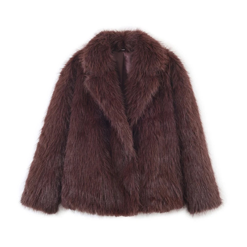 Imperial Shearling Luxe Faux Fur Coat